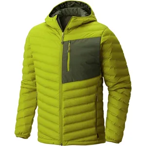 Chaqueta de plumas para hombre, ropa de exterior profesional, pluma de ganso, chaqueta de invierno