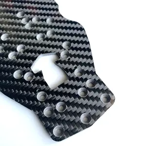 Độ chính xác cao sợi Carbon tấm CNC phay gia công phần CNC cắt các bộ phận dịch vụ