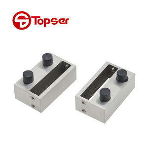 Sistema Moderno de Puerta Corredera Doble para Ducha, Kit de <span class=keywords><strong>8</strong></span> Rodillos, Puerta de Granero de Acero Inoxidable con Herrajes Duraderos y Bajo Ruido - Product Image 4