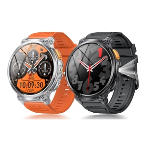 Người Đàn Ông Mới Thể Thao Ngoài Trời K66 Smartwatch Đèn Pin Không Thấm Nước Bt Cuộc Gọi 1.85 ''Màn Hình Lớn 730MAh Pin Lớn Thông Minh Đồng Hồ 2024 - Product Image 6