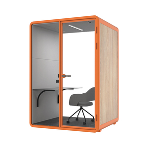 Single Person Modular Acoustic Office Pod High Noise Reduction Soundproof <b>Phone</b> Booth For Modern Open Workplace - Product Image 3