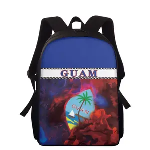 Dropship Custom Made Big Capacity Guam Pattern School Backpack Polynesian Travel Bagpack School Bag for Girls Boys Livraison gratuite