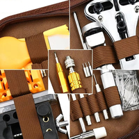 Kit d'outils de réparation de montres 149 pièces, ensemble de remplacement de piles, ouvre-boîtier, outil de démontage de maillons, kit d'horloger, Chine