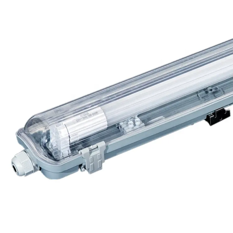 40w outdoor vapor tight light fixture battery powered tube ip65 tri-proof waterproof led light