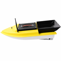 Bateau de pêche télécommandé S90 GPS avec sondeur, retour automatique, multifonctionnel, en ABS, portée 500-600m, vitesse 8.0mph