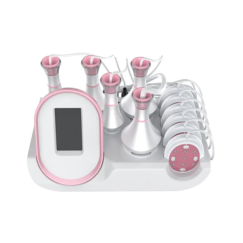 2024 beauty device 6in1 80k body shaping cellulite reduction fat removal tool body slimming machine with EMS pads