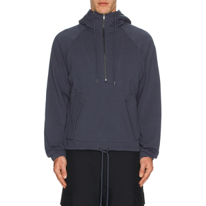 Sweat à capuche surdimensionné avec logo imprimé personnalisé de haute qualité Sweat à capuche avec cordon de serrage pour hommes Sweats à capuche réglables - Product Image 5