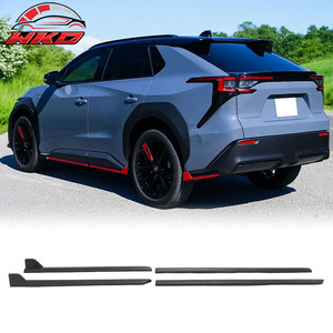Faldones Laterales Estilo ST en Negro Mate para Subaru Solterra 2023-2026 - Product Image 1