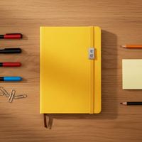 Papeterie personnalisée, carnet A5 en cuir personnalisé, reliure promotionnelle, impression, sangle élastique, pour entreprise