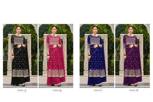 Vente en gros d'usine Costume Salwar Kameez entièrement cousu pour mariage et fête au prix d'exportation - Product Image 6