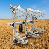 Aratro Reversibile Diesel a 3 Furchi Pioneer Ottimizzato per Trattore con Ingranaggio a Cuscinetti, Attrezzatura Agricola ad Alta Efficienza