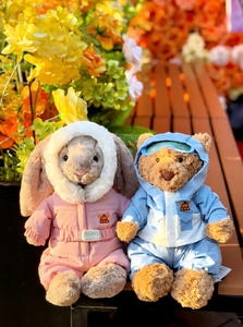 En Existencia, Nuevo Juguete de Peluche Corto de Conejito de Nieve de <span class=keywords><strong>Barcelona</strong></span> Ski Bear, Relleno de Algodón PP para Jóvenes (7-14 Años), Producto Navideño - Product Image 2