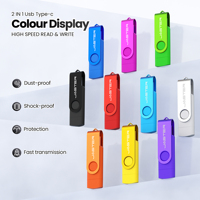 Memoria USB 2.0 de Plástico de 4GB-128GB con 3 Años de Garantía, Compatible con Windows y Mac, Nueva en Stock