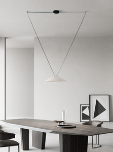 Lampe sur rail LED Cone 24W DC48V 4000K Noir Textile Track Light System New Modern Woven Decorative Magnetic Belt Light Indoor - Product Image 5