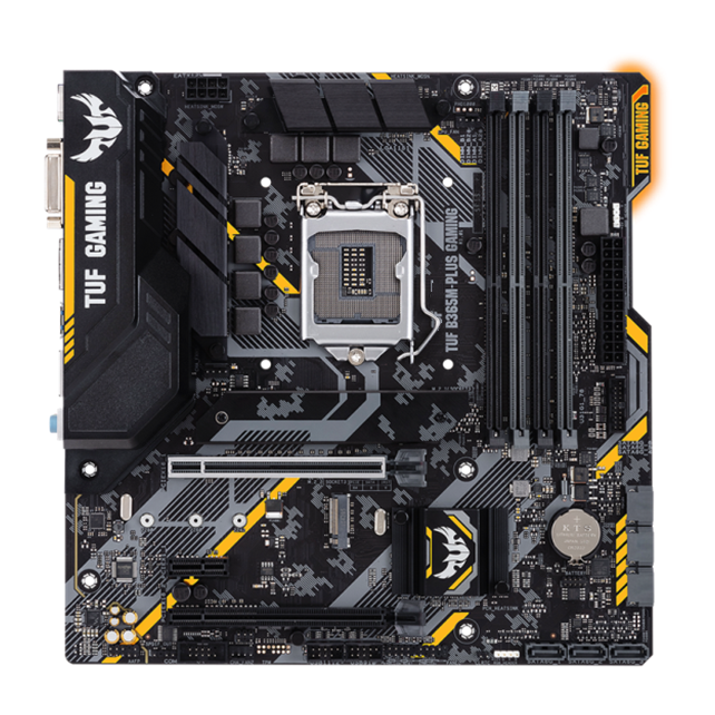 Order Online ASUS TUF B360 Plus Gaming Supports Up to 64GB DDR4
