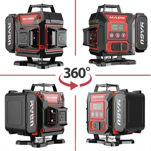 Kit de nivel láser rotativo de grado industrial 4D de alta precisión de 16 cables DIY, luz verde, incluye proyección Horizontal, Yagu, SH-EK - Product Image 5