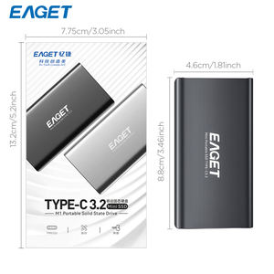 EAGET M1-1 Custom HDD 512GB 1TB 4TB 8TB 12TB HDD Type-C Externe Harde Schijf Draagbare SSD Harde Schijven HDD Disco Duro Solidos PSSD - Product Image 1