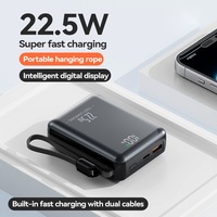 TDX TZ30 18W/22,5W Typ-C Schnellladung Li-Polymer-Akku 30000mAh/40000mAh Mini 2-in-1 Schnellladegerät Hochkapazitäts-Powerbank