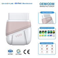 Herramienta de Diagnóstico Automotriz VIECAR V800 OBD2 con Actualización Gratuita de por Vida, Bluetooth, Sistema Completo, Escáner OBD para Motor, ABS, SRS y Transmisión