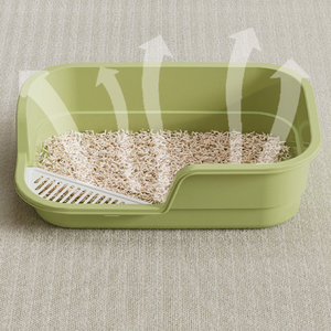Extra-Large Splash-Proof <b>Cat</b> Litter <b>Box</b> - Jumbo Semi-Enclosed <b>Cat</b> Toilet Factory Wholesale - Product Image 5