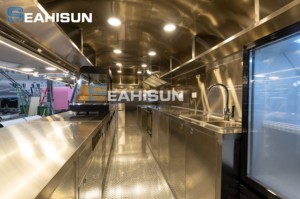 <b>Concession</b> Vending Mobile Kitchen Outdoor Street Coffee Street BBQ Food Cart Hot Dog <b>Trailer</b> Kiosk Snack Ice Food Truck - Product Image 2