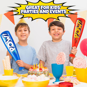 Bate de Béisbol Inflable de Plástico de Marca Privada Shein & Temu para Juegos Infantiles, Accesorios para Fiestas, de 8 a 13 Años - Product Image 3
