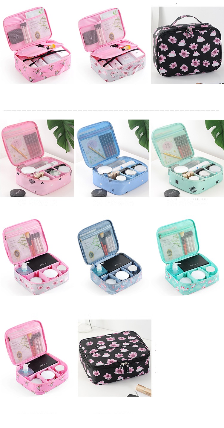 Outdoor Multifunction Travel Cosmetic Bag Women Toiletries Organizer Waterproof