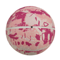 Balón de Baloncesto SCVIBE Personalizado de Goma, Talla 7, Peso 580-620g, para Entrenamiento en Interiores/Exteriores, con Diseño de Agarre de Canales Profundos