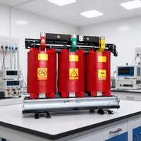 Transformateur de puissance de type sec résistant aux hautes températures, simple/triple phase, transformateur de distribution spécial pour immeubles de grande hauteur, ignifuge