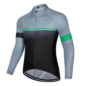 Maillot de cyclisme Zede coupe-vent à manches longues, respirant, anti-transpiration, confortable, unisexe, multicolores, pour la route, le VTT et les événements - Product Image 2