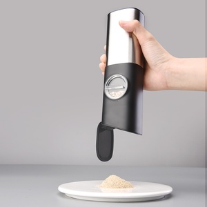 100ml Rechargeable Electric Salt and <b>Pepper</b> <b>Grinder</b> Set Usb Automatic Gravity Salt and <b>Pepper</b> <b>Grinder</b> Set - Product Image 5