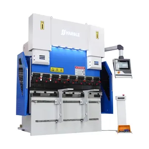 HARSLE Servo Controller E200e200p X Y Axis Hydraulic Cnc Metal Plate Press Brake Machine