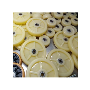 Hochwertige 100kg Tragfähigkeit PP Einrad Nylon rad Hochleistungs-PU TPR-Lenk rollen 3 4 5 6 <span class=keywords><strong>8</strong></span> Zoll - Product Image 1