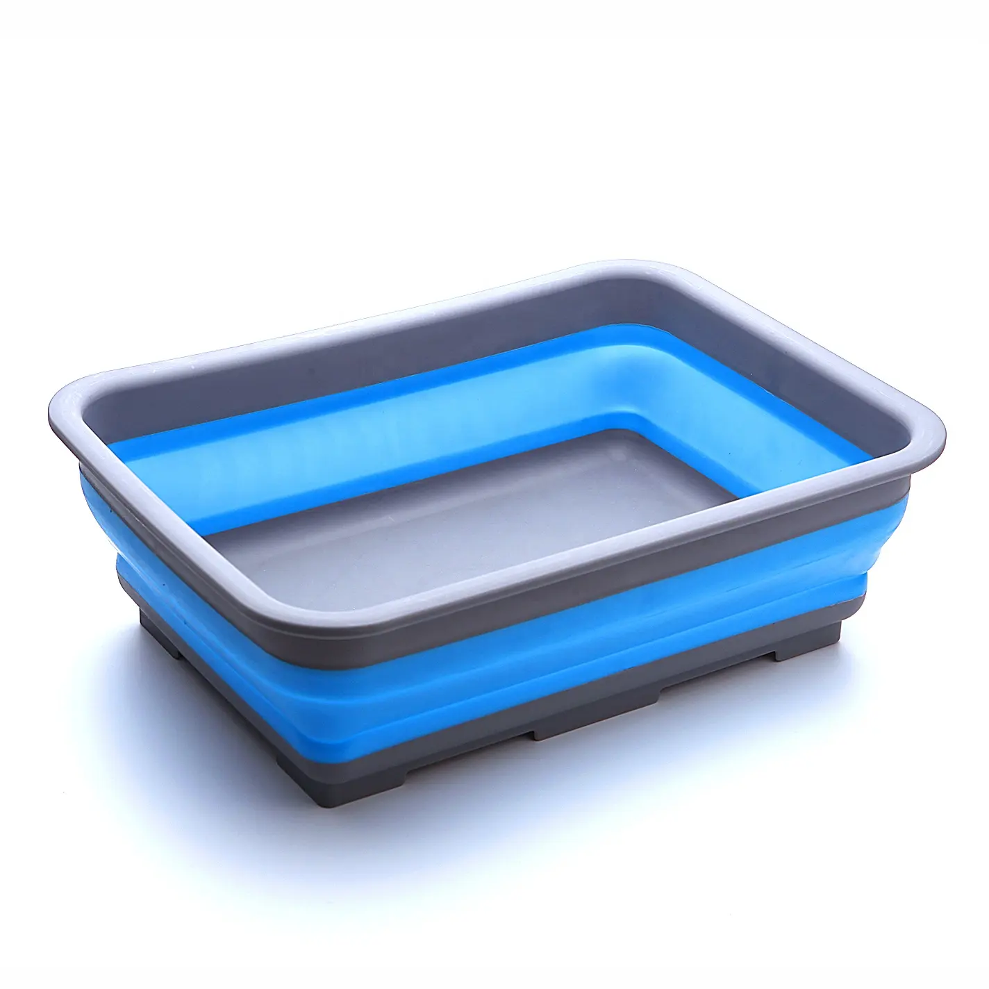 High Quality Collapsible Multiuse Storage Container Portable Wash Basin Foldable Dish Tub Ice Bucket for Camping Hiking and Home