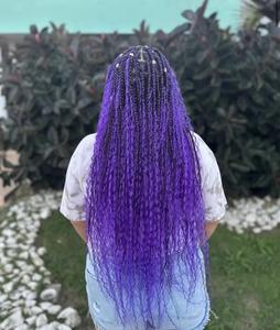 <span class=keywords><strong>Monica</strong></span> onda ariel cheveux de cricket crochet boho brésilien bohème synthétique droite tressage queue de cheval bouclés ariel extensions de cheveux - Product Image 1