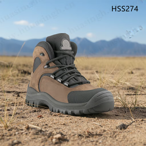 LXG，超级实用中型防刺穿户外运动安全鞋双色PU/PU注塑鞋底安全鞋头慢跑鞋HSS009 - Product Image 6