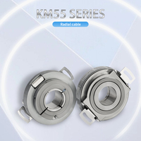Encodeur absolu pour moteur servo à arbre creux rotatif 19 bits à rotation unique KM55, marqué CE, interface BISS C/RS-485, IP50