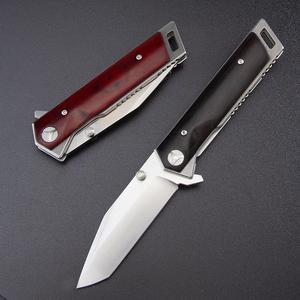Trong Kho 4.8-Inch Ngoài Trời Gấp Pocket Dao Cho Săn Bắn Và Sự Sống Còn Gỗ Xử Lý Cắm Trại Dao - Product Image 4
