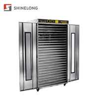 Commerciële Voedsel Dehydrator Machine 6 / 10 / 16 / 24 / Trays Gedroogde Groenten Fruit Dehydrator