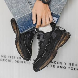 Chaussures de course rouges personnalisées avec logo pour hommes, nouvelle collection 2025, respirantes, décontractées, style sneakers - Product Image 5