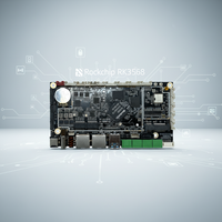 Cartes embarquées industrielles Mini-ITX Rockchip RK3568 A55, nouvelle version Debian Android, VGA, eDP, LVDS, Quad-Core, avec boîtier intégré, vente en gros