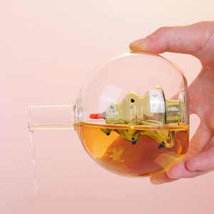 400ml nouveau pot d'huile en verre à haute teneur en borosilicate <span class=keywords><strong>arbre</strong></span> de Noël bouteille de vinaigre d'huile en verre scellé pot d'assaisonnement pot de bouteille d'huile en verre - Product Image 4