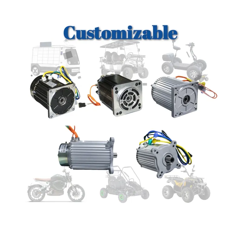 EV Drivetrain Transaxle Custom Length Differential Motor Kit 60v 1500w Brushless DC Controller