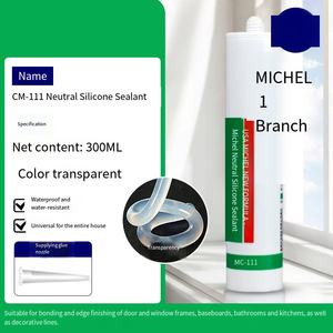 Échantillon gratuit Colle pour verre transparente en silicone neutre, anti-moisissure, boîte entière, vente en gros, scellement complet, dérivés d'hydrocarbures - Product Image 6