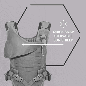 Marsupio Tattico Personalizzato per Neonati, Porta Bebè Portatile alla Moda, Zaino Multifunzionale Ergonomico per Neonati - Product Image 4