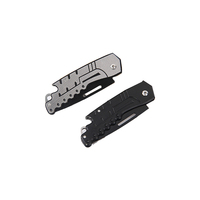 Petit couteau de poche pliable en acier inoxydable avec clip pour la survie tactique en plein air et l'EDCW