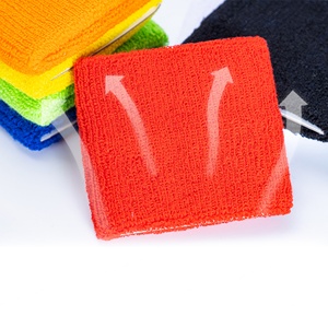 ผ้ารัดข้อมือกีฬาเทอร์รี่คอตตอนปักโลโก้ตามสั่งขายส่งสำหรับเทนนิส ฟุตบอล เบสบอล - Product Image 6