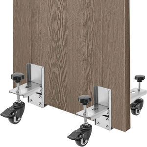 Outil d'installation de porte JH-Mech Transport de panneaux lourds avec 4 supports de plaque de pression Chariot d'installation de porte en acier inoxydable - Product Image 1