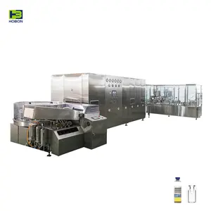 Whole Sterilization Production Line 5 ml Vial Glass Bottle Filling Machine