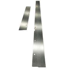 Paver sistem setrika sistem selendang baja antikarat pelat logam memakai aspal - Product Image 1